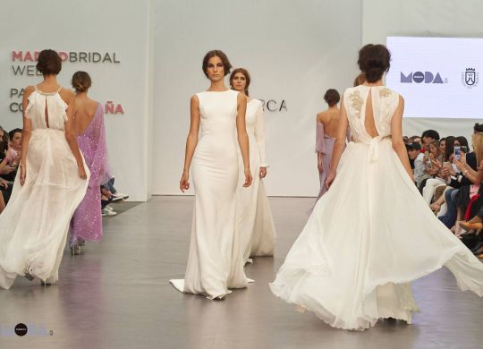 El Cabildo deslumbra un año más en ‘Costura España-Madrid Bridal Week’ con tres firmas de Tenerife Moda