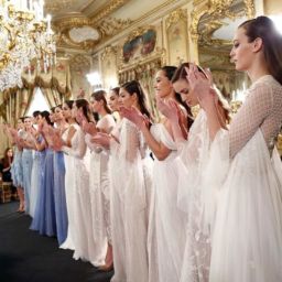 La firma Amarca de Tenerife Moda presenta su nueva colección en Atelier Couture, en Madrid