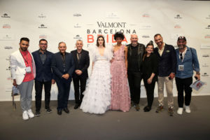 La firma de Tenerife Moda Sedomir Rodríguez de la Sierra presenta en Barcelona su propuesta nupcial