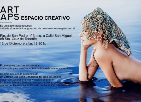 Cristina Valdespina @artaps_cd @Tenerifemoda con su firma Artaps pues será la apertura de su local en la ciudad de Santa Cruz de Tenerife