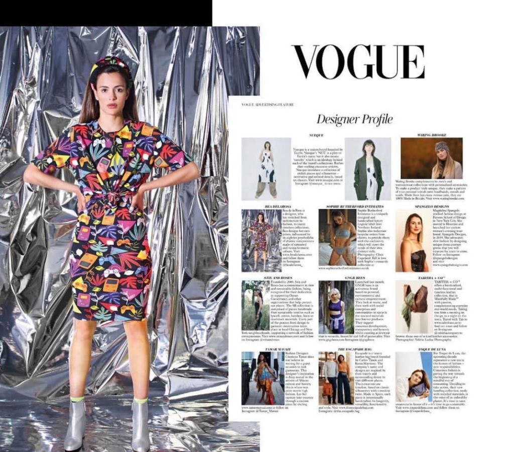 VOGUE publica la colección de Bea De La Rosa