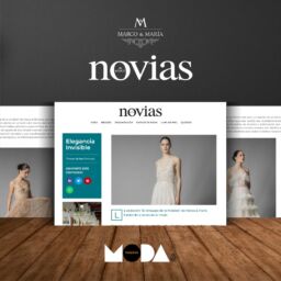 Marco & María presenta su última colección en la revista Novias