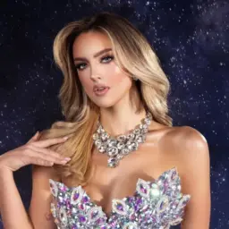 lara Vegas Goetz , Miss Universe Venezuela 2025, llega a la Semana Internacional de la Moda de Tenerife