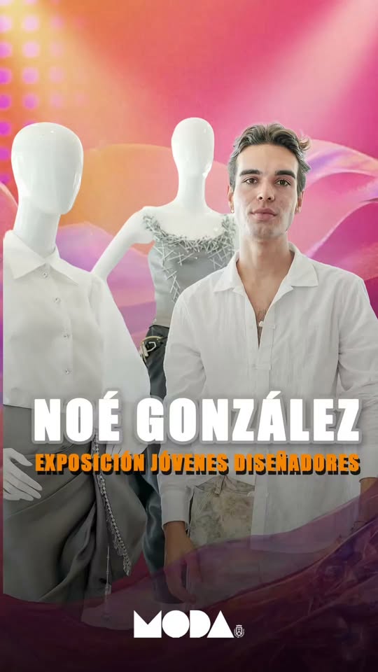 Noé González de la Rosa, segundo clasificado en el XV Certamen Internacional Jóvenes Diseñadores Tenerife Moda, te invita a visitar la exposición que ahora mismo está instalada en el Lago Martiánez.