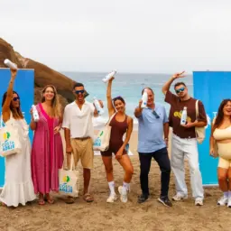La Tenerife Fashion Beach Costa Adeje lleva su compromiso Plastic Free a las playas de Adeje